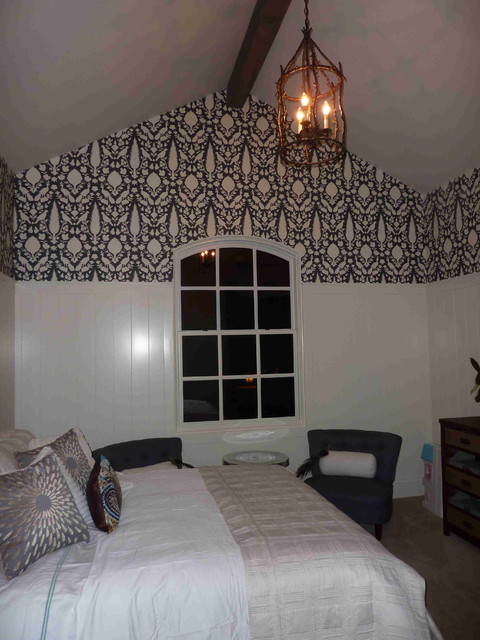 Дизайн спальни в деревенском стиле