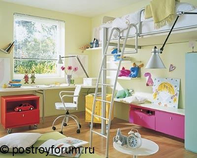 Комплект мебели для детской комнаты / комнаты подростка, Perla - Pellegatta