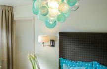 Дизайн спальни с воздушными шарами