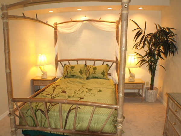 Дизайн спальни. Бамбук.