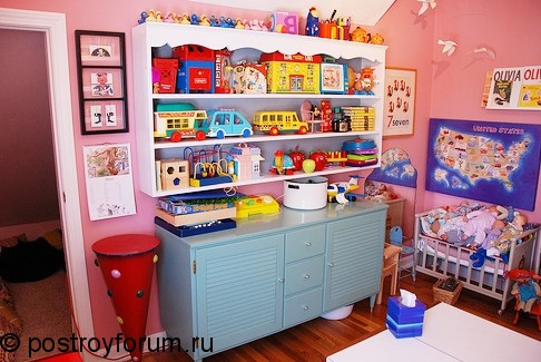 комната с игрушками
