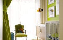 Стильный новый дизайн детской комнаты